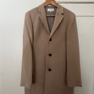 Reiss Tan Trench Coat for Men